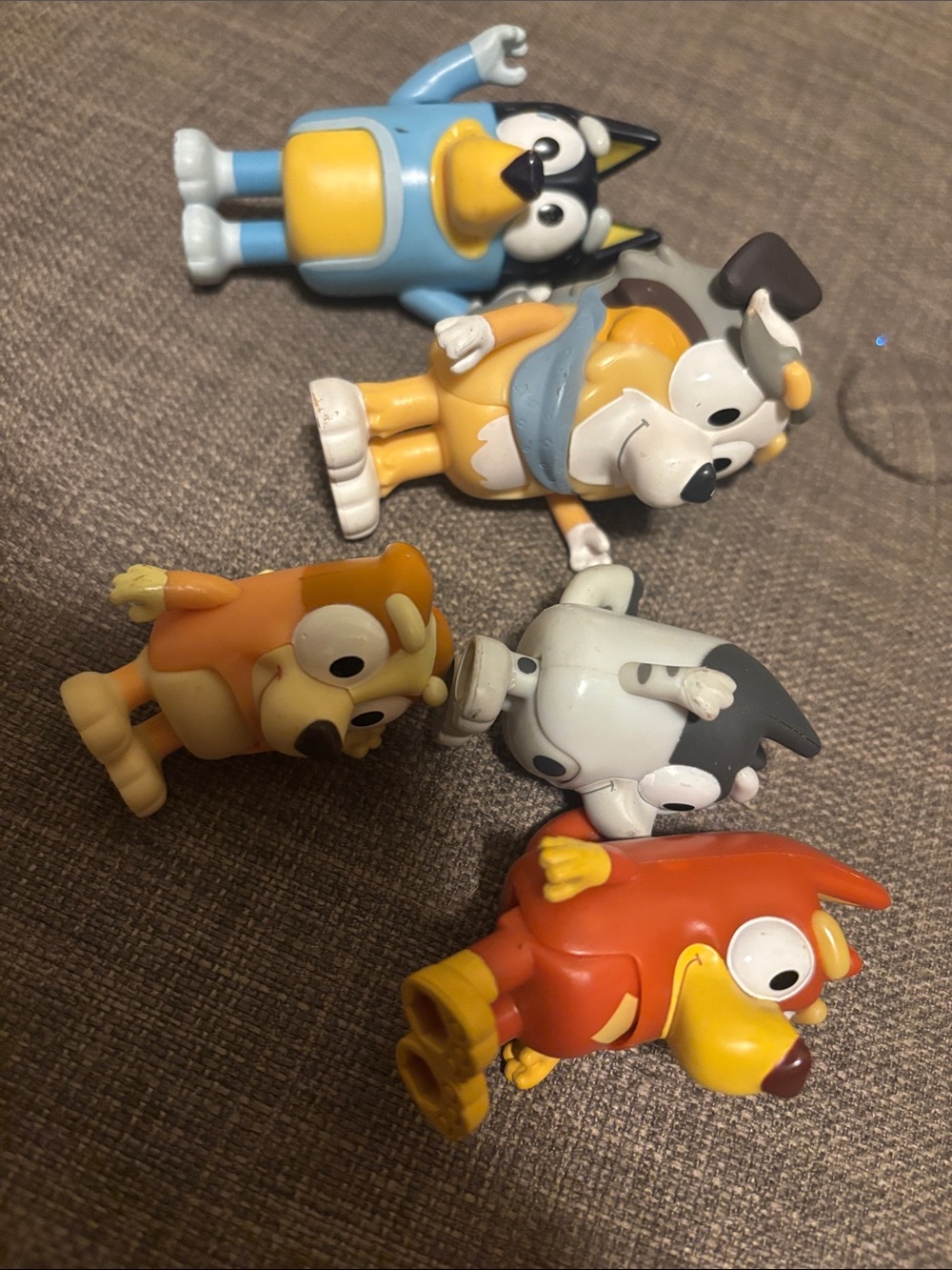 Bluey Character Toy Figures - Assorted Colors